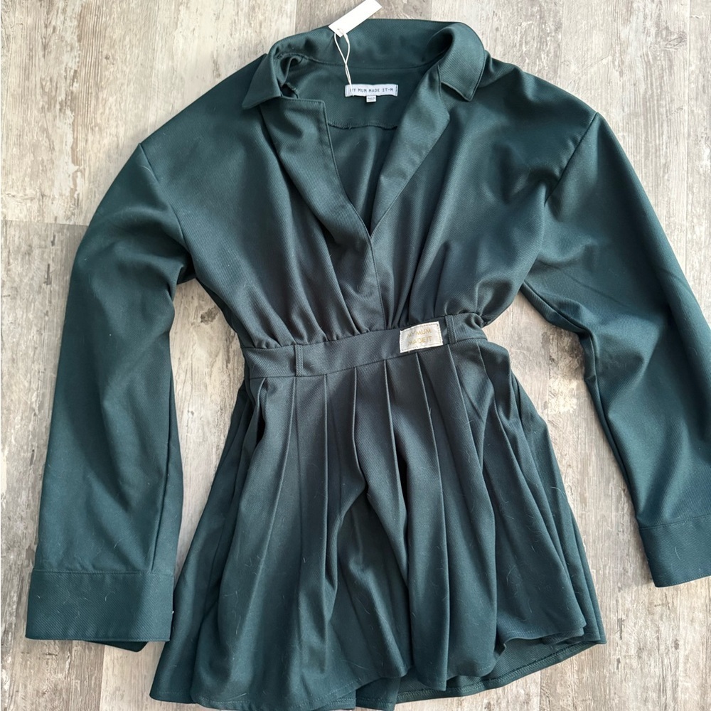 Teal Women's dress - Picture 2 of 5